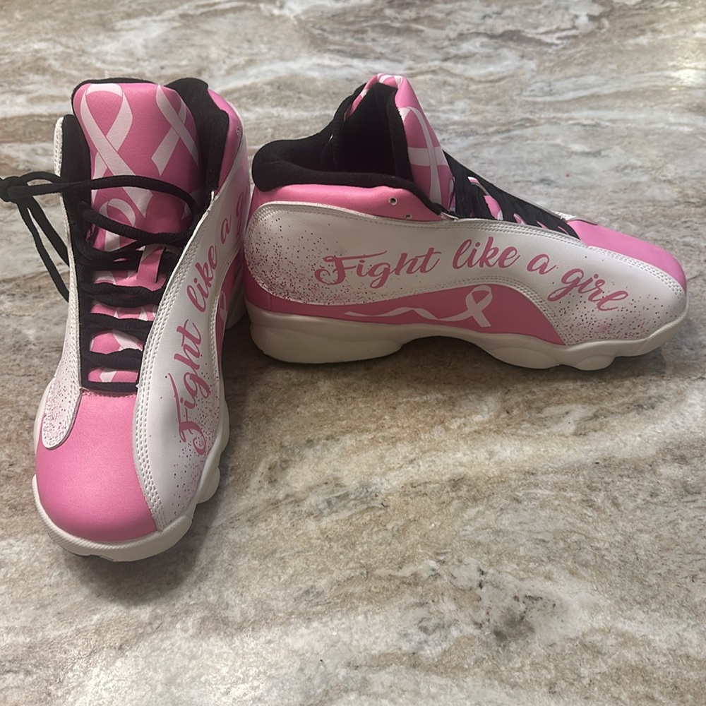 Breast Cancer Awareness Sneakers - Picture 4 of 4